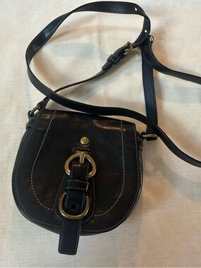 Vintage coach Sml Garcia Legacy saddle in pristine condition, black
